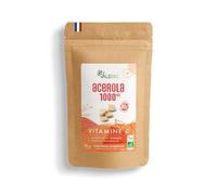 Acérola 1000 Bio a croquer | Naturellement riche en vitamine C | comprimés 100% Bio | 30 comprimés | Valebio