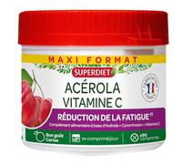 Super Diet – Comprimés Acérola Vitamine C – 90 comprimés sécables à croquer