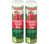 Super Diet Super Diet Compl Alim Acerola 1000 Vitamine C Bio Comprimé x24 - Les 24 comprimés
