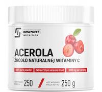 Acérola poudre 1000 mg - Source naturelle de vitamine C | 250 g | Renforce le système immunitaire | Énergie et vitalité | Haute teneur en antioxydants | INSPORT