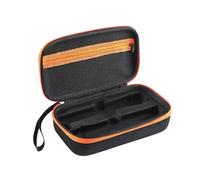 ACESOME Boîtier de microphone sans fil pour accessoires JBL 27 x 5 x 7 cm Sac de rangement portable double micro pour récepteur, adaptateur, sac de transport, Pour les modèles de piles, 27 x 15 x 7 cm