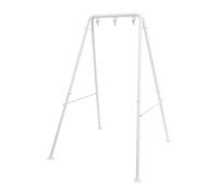Acesunny Cadre de fauteuil suspendu avec crochet, cadre de hamac (blanc) | Cadre de hamac robuste pour intérieur/extérieur, cadre de chaise suspendue, cadre portable pour fauteuil suspendu