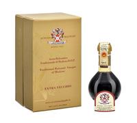 Acetaia Malpighi - Vinaigre Balsamique Traditionnel de Modène DOP Extravecchio Plus de 25 Ans - 100 ml - Seulement Moût Cuit - Sélection Haute Gastronomie