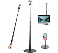 AceTaken Support de webcam de 98,8 cm, hauteur réglable pour webcam Logitech MX-Brio, Brio 4K, Brio 501 500, C920x, C922x