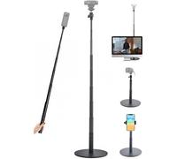 AceTaken Support de webcam de bureau réglable en hauteur pour webcam Logitech C920x C922x C920 C920s C930e C925e MX-Brio, Brio 4K, Brio 501 500 147,7 cm