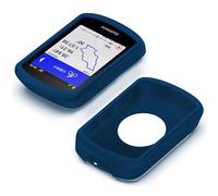 ACETCHS Étui de protection en silicone pour Garmin Edge 540, Garmin Edge 840, GPS pour vélo, bleu foncé