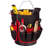 ACETCHS Organisateur de seau, étanche, sac de rangement multifonction, sac de rangement pour l'extérieur, la plage, le jardin, la construction, la menuiserie, l'électrique