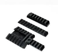 ACETECH 3D-Printed Tactical Accessories ABS Plastic Designed for Volcano Airsoft Grenade Launcher (Picatinny Rail Set)