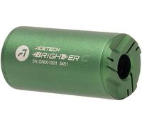 ACETECH Traceur Brighter C pour répliques d'airsoft Filetage 14mm antihoraire (CCW) ou 11mm horaire (CW). (Vert)