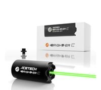 ACETECH Traceur Brighter C pour répliques d'airsoft Filetage 14mm antihoraire (CCW) ou 11mm horaire (CW). (Noir)