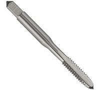 Aceteel Taraud à filetage métrique M2 x 0,4, gauche, HSS, M2 x 0,4 mm