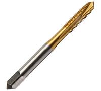 Aceteel Taraud à pointe spirale avec revêtement en titane M5 x 0,5 mm