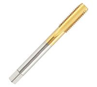 Aceteel Taraud mécanique HSS 3/8"-16 UNC revêtement en titane, filetage 3/8" x 16" UNC pour droitier