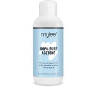 Acétone 100% Pure Mylee 300ml pour Dissoudre et Retirer les Vernis Semi-Permanents UV/LED, Usage Professionnel et Domestique