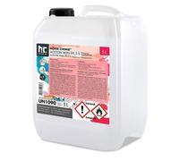 Acétone Pur 99,5% Höfer Chemie® 1 x 5 L - Dissolvant Polyvalent pour Nettoyage, Colles, Vernis et Impression 3D