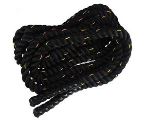 Acetopway Corde de Combat, Corde ondulatoire pour Exercices de Combat, Corde de Bataille pour Musculation de 38mm diamètre, 9m/12m/15m de Longueur (9m)