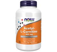 Acétyl-L Carnitine 500 Mg 200 Caps Par Now Foods