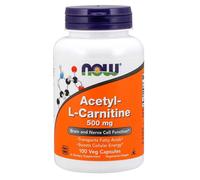 Now Foods Acetyl L-Carnitine 500 mg, 100 gélules