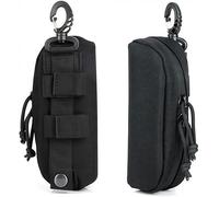 ACEXIER 1PCS étui à lunettes tactique MOLLE boîte de protection antichoc étuis à lunettes portables lunettes avec clip de ceinture