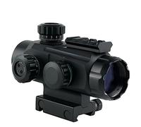 ACEXIER 1X35 A/RG Mire Reflex Point Rouge pour Fusil Mini viseur Optique de Chasse à 4 Points pour Arme à air comprimé Adaptée au Rail Picatinny 20mm