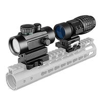 ACEXIER 1x40 Lunette de visée Tactique Point Rouge portée Vue Chasse holographique Point Vert Vue 3X loupe Combinaison