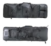 ACEXIER 81cm/94cm/115cm Tactique Chasse Étui pour Fusil Airsoft Sac d’Arme à feu Tir Militaire en Plein air Sniper Arme à feu Porter Un Sac à Dos (94CM,Black)