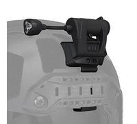 ACEXIER Casque Tactique Charge légère Mpls 4 Modes de Conversion Airsoft Casque Lampe Économie d’énergie Chasse Militaire Fast Casque Lampe de Poche (Black)
