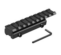 ACEXIER Excellente qualité Queue d'aronde tisserand Picatinny Adaptateur de Rail 11mm à 20mm portée Tactique étendre l'adaptateur de Montage pour la Chasse