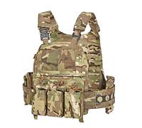ACEXIER Gilet Tactique Ferro V5 FCPC Plaque de Chasse Carrier Modular Body Armor Portable Molle Army Airsoft Training Triple Magazine poch