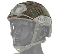 ACEXIER Housse de Casque Tactique Airsoft Chasse Housse de Casque de Combat Militaire Tactique CS Jeu de Guerre pour Casque Rapide en Taille M/L Ops-Core Type PJ/BJ/MH Casque Rapide
