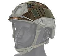 ACEXIER Housse de Casque Tactique Airsoft Chasse Housse de Casque de Combat Militaire Tactique CS Jeu de Guerre pour Casque Rapide en Taille M/L Ops-Core Type PJ/BJ/MH Casque Rapide