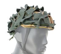 ACEXIER Housse de Casque Tactique pour Casque d'airsoft, Camouflage Militaire, pour Casque Fast MH PJ BJ Paintball équipement Militaire (Grey)