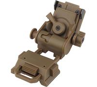 ACEXIER L4G24 Support NVG Métal pour PVS15 PVS18 PGPNVG18 Lunettes de Vision Nocturne Tactique Chasse Militaire Paintball Airsoft OPS Casque Rapide (Tan)