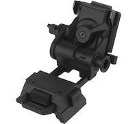 ACEXIER L4G24 Support NVG Métal pour PVS15 PVS18 PGPNVG18 Lunettes de Vision Nocturne Tactique Chasse Militaire Paintball Airsoft OPS Casque Rapide (Black)