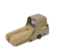 ACEXIER Mire Tactique Holographique Point Vert Rouge Lunette de Chasse Lunette de Tir pour Rail Picatinny 20mm pour Airso (Tan)