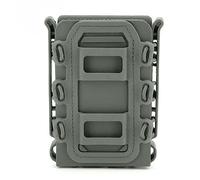 ACEXIER Pochette de Chargeur Tactique pour AR15 M4 5.56 7.62 Scorpion Fast Mag Dégagement Rapide MAG Étui TPR Cas Chasse à la boîte Molle Courroie système (OD)