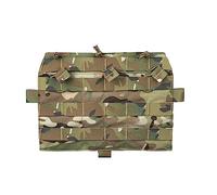 ACEXIER Pochette tactique MOLLE Panel TRI pour AVS JPC2.0 Rabat avant détachable Triple pochette pour magazine Gilet Panneau avant