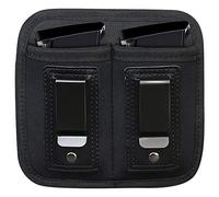 ACEXIER Pochette Universelle pour Chargeur Double pour 9 mm .40 .45 .380 .357,étui IWB Mag Holster dissimulé pour Double Pile,Porte-Chargeur pour G 19 43 17 1911 S&W M&P,IWB Clip Magazine Pouch