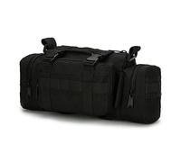 ACEXIER Sac Banane Tactique Militaire tempête Ceinture Banane Molle Sling Armée Sac bandoulière Port Quotidien Camera Guidon Range Sacs, Typhone bron (Black)