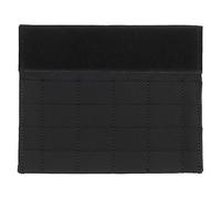 ACEXIER Tactique Autocollant Magic Hook Molle Panel Full Flap pour MK3 MK4 Chest Rig Airsoft Military Hunting Vest Expansion Accessoires (Black)