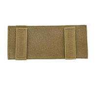 ACEXIER Tactique Modulable ID Patch Boucle Panneau Molle Crochet et Boucle Convertisseur Ruban Adaptateur Panneau pour DIY Patch Badge Militaire Armée Gilet (A-Tan)