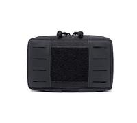 ACEXIER Tactique Molle Trousse de Premiers Secours Pochette Sac médical Militaire Port Quotidien Sac de Taille d'urgence en Plein air Sac à Outils de Survie pour la Chasse Camping, Noir (Black)