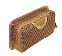 ACEXIER Tactique Poche Interne en Maille Insert modulaire Pochette Crochet Attache Utilitaire Admin Pack Sac à Dos Organisation intérieure Gilet de Chasse (Tan)