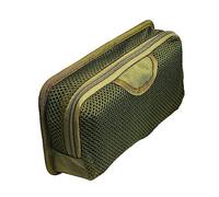 ACEXIER Tactique Poche Interne en Net Insert modulaire Pochette Crochet Attache Utilitaire Admin Pack Sac à Dos Organisation intérieure Gilet de Chasse (Green)