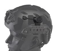 ACEXIER Tactique Rapide Casque Interrupteur MPLS Modulaire Personne Système D'éclairage Double Ultrabright LED Lampe Arc Casque Côté Montage Lampe de Poche (Black)