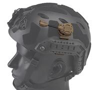 ACEXIER Tactique Rapide Casque Interrupteur MPLS Modulaire Personne Système D'éclairage Double Ultrabright LED Lampe Arc Casque Côté Montage Lampe de Poche (Tan)