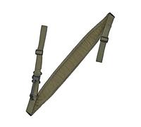 ACEXIER Tactique Sangle d’élingue de Fusil modulaire 2 Points 2.25" Amovible rembourré Rapide à Ressort Boucle à cames en Aluminium Quick Relase Pull Tab (Green)