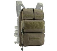 ACEXIER Tactique Zip-on Panel Zipper-on Pochette Sac de Chasse Airsoft Molle Plaque Carrier pour AVS JPC 2.0 CPC Emerson Vest