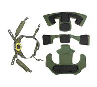 ACEXIER Wendy Casque Système de Suspension Casque Mousse à Mémoire Ensemble Tactique Rapide Mich Outdoor Chasse Militaire Airsoft Casque Accessoires (Green)
