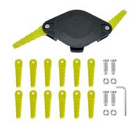 ACFHRL2 Tête de débroussailleuse avec 12 lames à charge rapide, compatible avec les débroussailleuses Ryobi 18 V 24 V 40 V RY40210 RY40210A